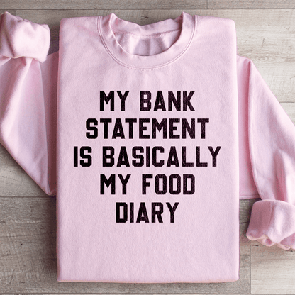 My Bank Statement Is Basically My Food Diary